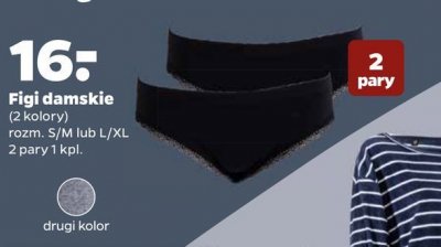 Figi damskie s/m promocja