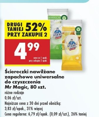 艢ciereczki uniwersalne ja艣minowe Mr magic promocja