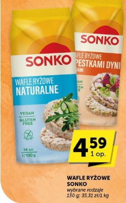 Wafle ryżowe Sonko promocja w Euro Sklep