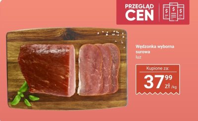 Wędzonka wyborna surowa promocja w Dino