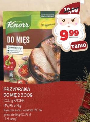 Przyprawa do mięs Knorr 200g promocja w Arhelan