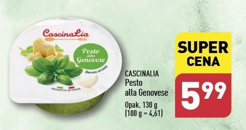 Pesto alla genovese Cascina lia promocja