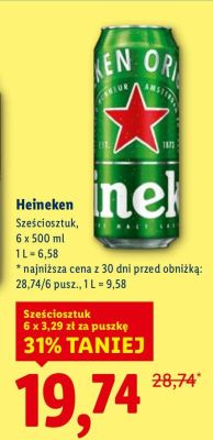 Piwo promocja w Lidl