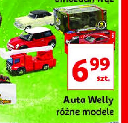 Model auta 1:24 Welly promocja