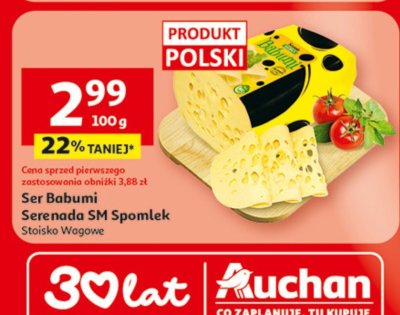 Ser promocja w Auchan
