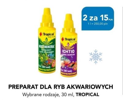 Preparat dla ryb akwariowych, wybrane rodzaje, 30 ml promocja w Aquael zoo