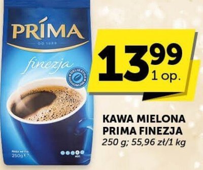 Kawa mielona Prima Finezja promocja w ABC