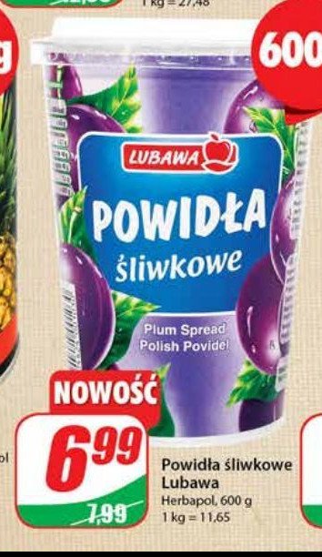 Powid艂a 艣liwkowe Lubawa promocja