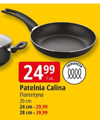 Patelnia Calina Florentyna 20 cm promocja w Leclerc