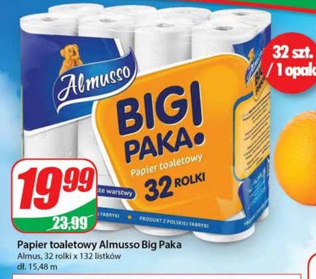 Papier toaletowy Almusso family promocja