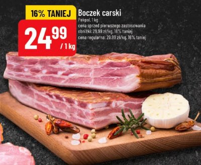 Boczek carski promocja w POLOmarket