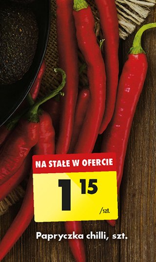 Papryczka chilli promocja