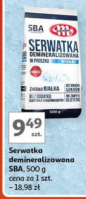 Serwatka w proszku Mlekovita promocja w Auchan