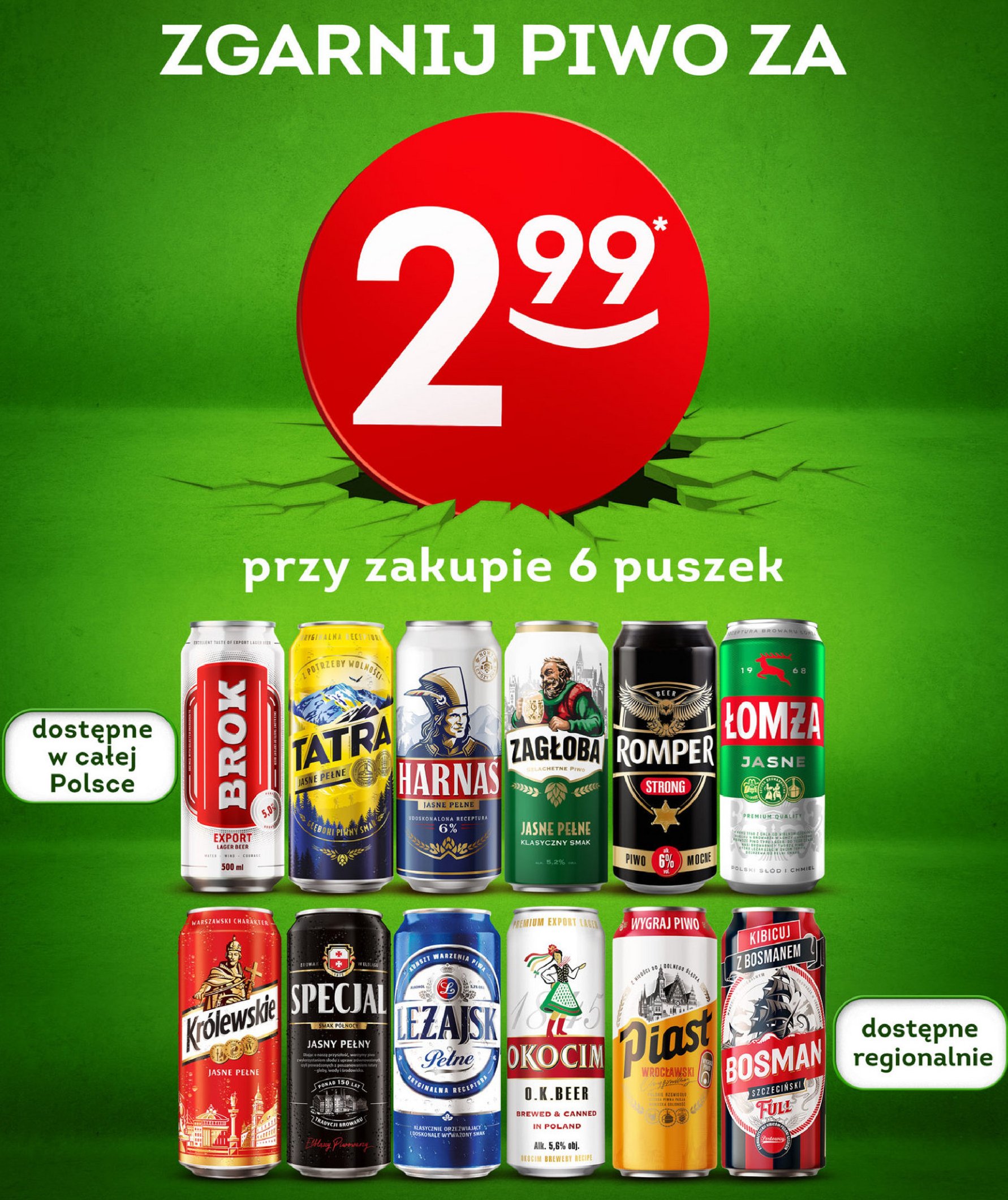 Piwo Specjal jasny pełny promocja