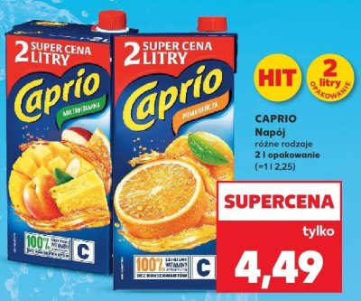 Napój różne rodzaje 2l promocja w Kaufland