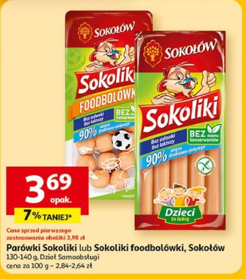 Par贸wki drobiowo ciel臋ce bez glutenu i laktozy Soko艂贸w sokoliki promocja