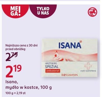 Mydło w kostce  promocja w Rossmann