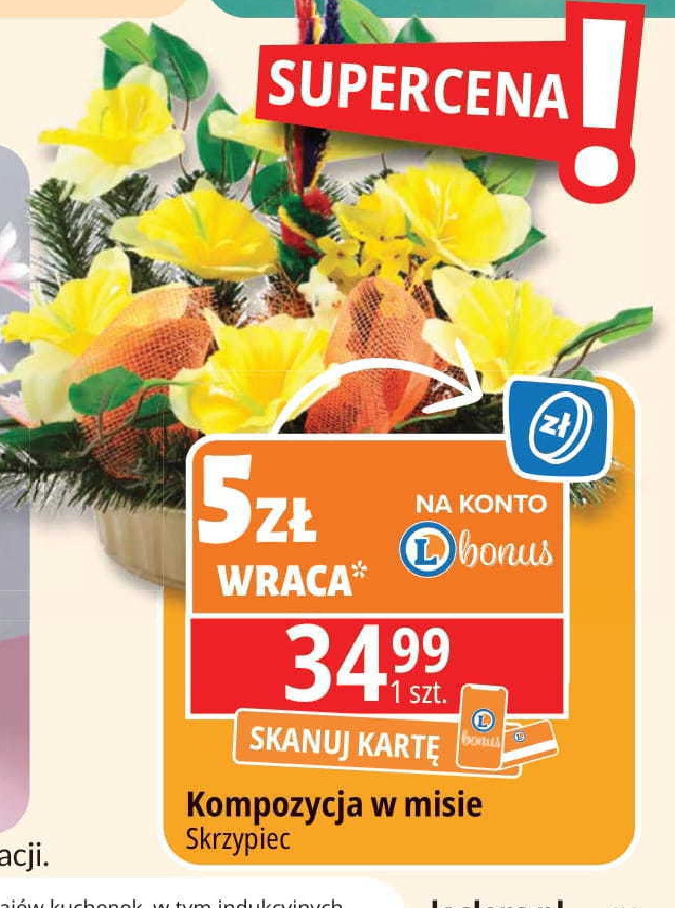 Kompozycja w misie Skrzypiec promocja