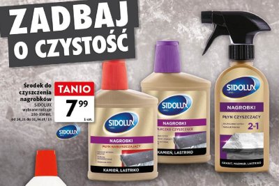 Środek do czyszczenia nagrobków wybrane rodzaje promocja w Intermarche