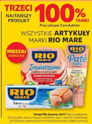 Artykuły marki RIO MARE promocja w Kaufland