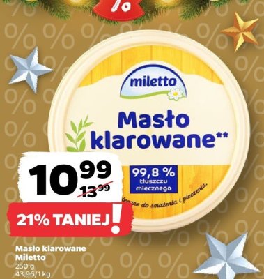 Masło klarowane  promocja w Netto