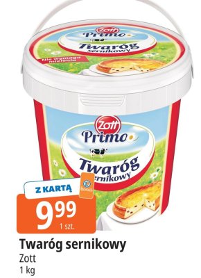 Twaróg sernikowy Zott Primo promocja w Leclerc
