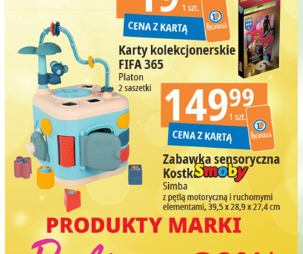 Sorter kszta艂t贸w niebieski Smoby promocja
