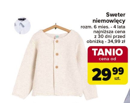 Sweter niemowlęcy 6 mies-4 lata promocja