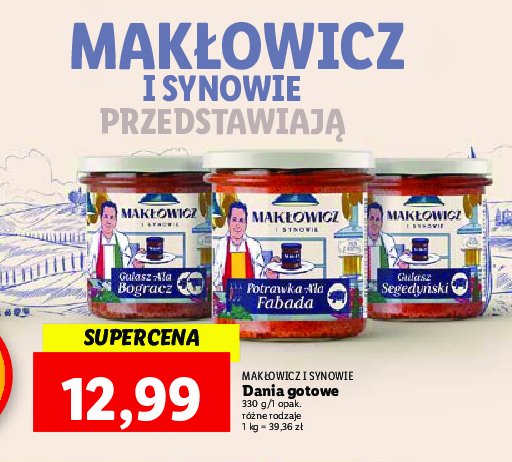 Potrawka a'la fabada Mak艂owicz i synowie promocja