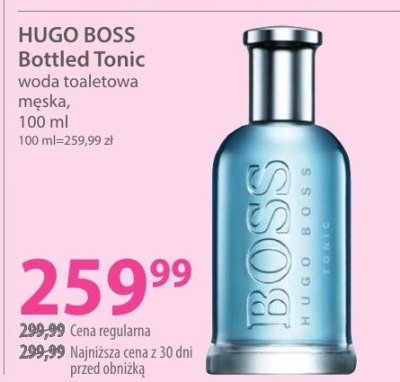 Perfumy HUGO BOSS Bottled Tonic woda toaletowa męska promocja w Hebe