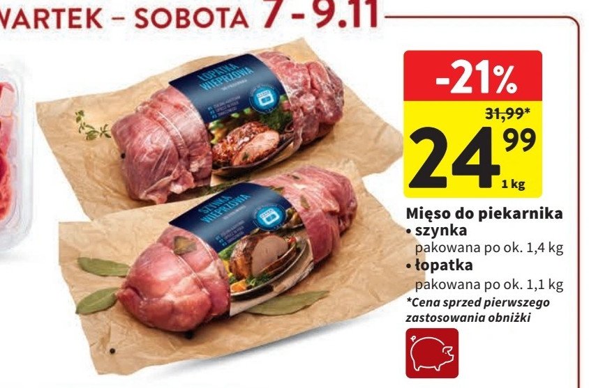 Łopatka wieprzowa do piekarnika promocja