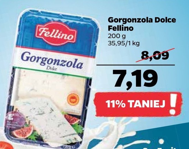 Gorgonzola dolce Fellino promocje