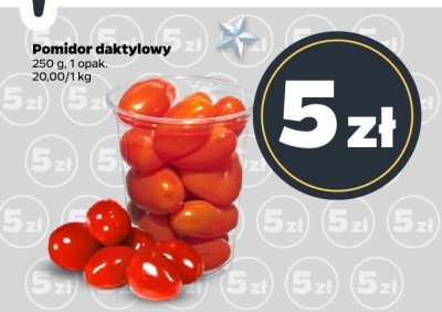 Pomidor daktylowy promocja w Netto