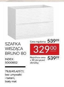 Szafka wisząca BRUNO 80 promocja w Abra Meble