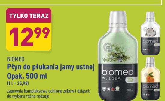 P艂yn do jamy ustnej superwhite Biomed promocja