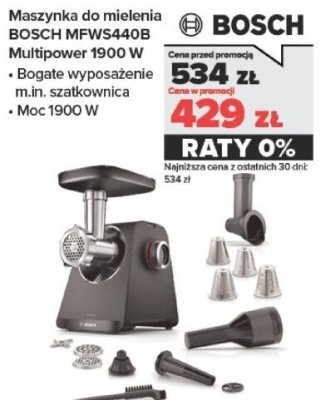 Maszynka do mielenia MFWS440B Multipower 1900 W promocja w NEONET