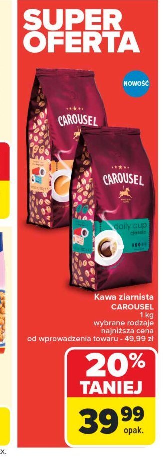 Kawa* promocja w Carrefour