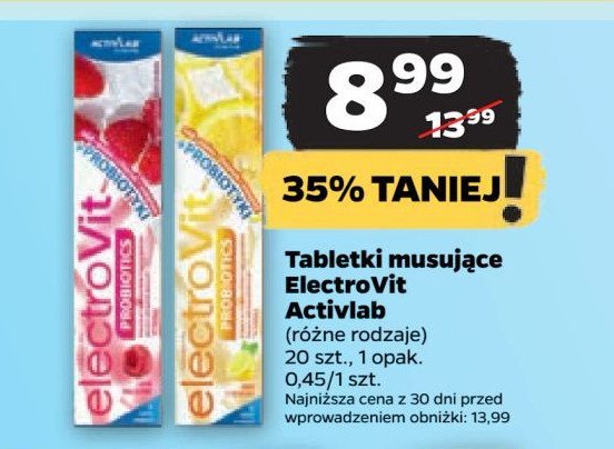 Suplement diety electrovit cytryna Activlab promocja