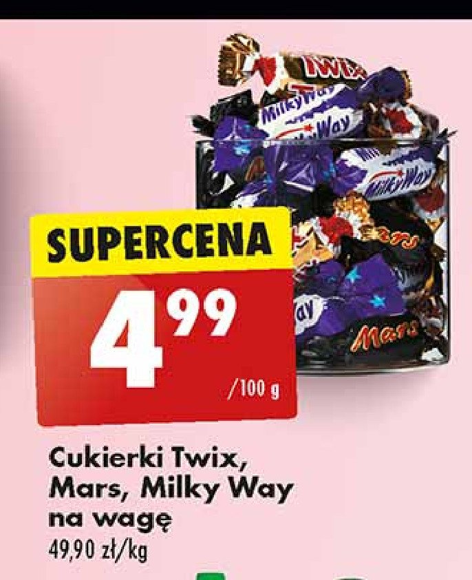 Cukierki Twix promocja