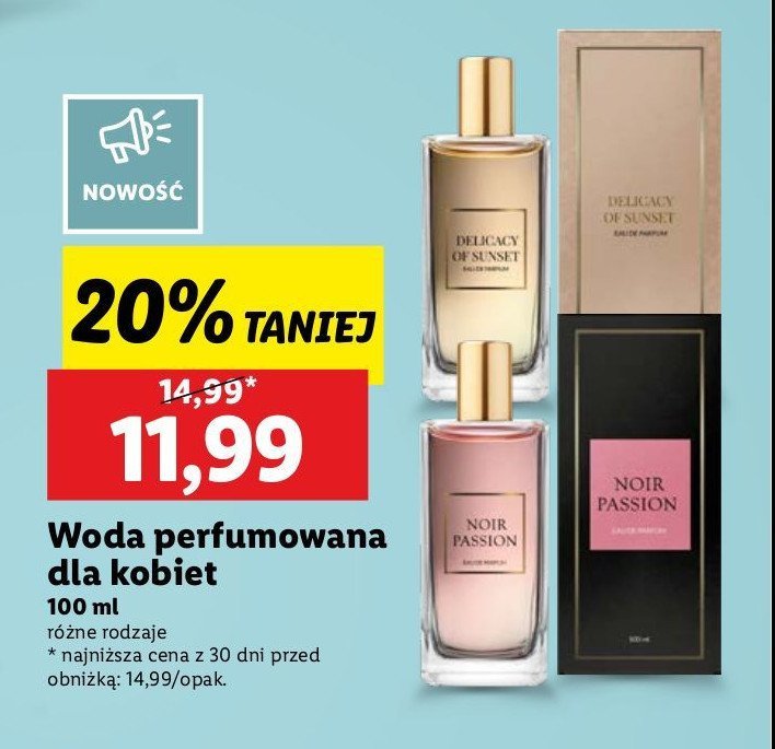 Woda perfumowana Verona noir passion promocja