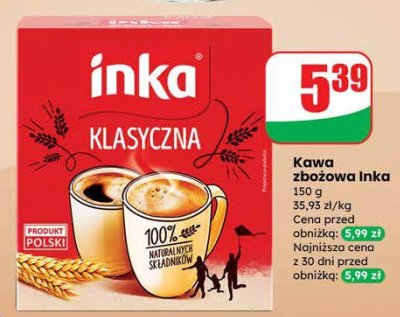 Kawa promocja w Dino