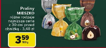 Praliny orzech Mieszko promocja w Carrefour Market