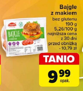 Bajgle z makiem Incola promocja