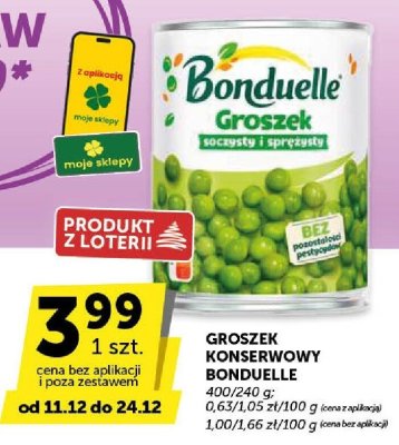 Groszek konserwowy Bonduelle promocja w ABC