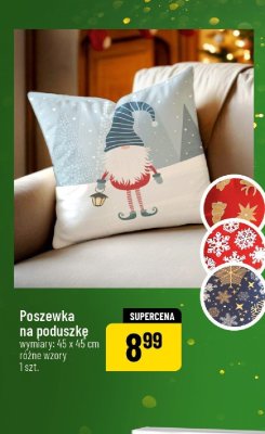 Poszewka na poduszkę 45x45 cm POLOmarket promocja w POLOmarket