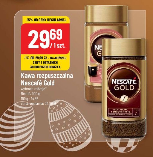 Kawa smooth Nescafe gold crema promocja