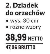 Dziadek do orzechów wys. 30 cm różne wzory promocja w Makro
