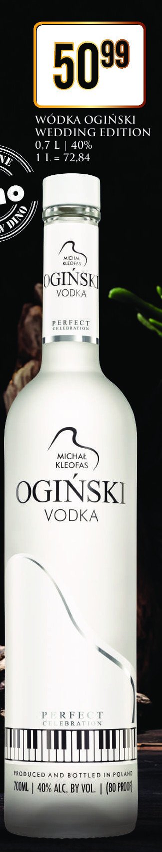 W贸dka wedding edition Ogi艅ski vodka promocja