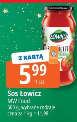 Sos Łowicz MW Food promocja w Leclerc