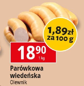 Parówkowa wiedeńska Olewnik promocja